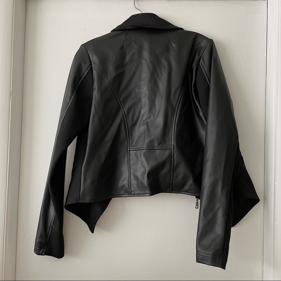 Bagatelle Mixed Media Moto Jacket NWT - Picture 4 of 6